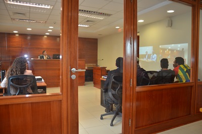 El deportista declaró a través de una videoconferencia en el Juzgado de Garantía.