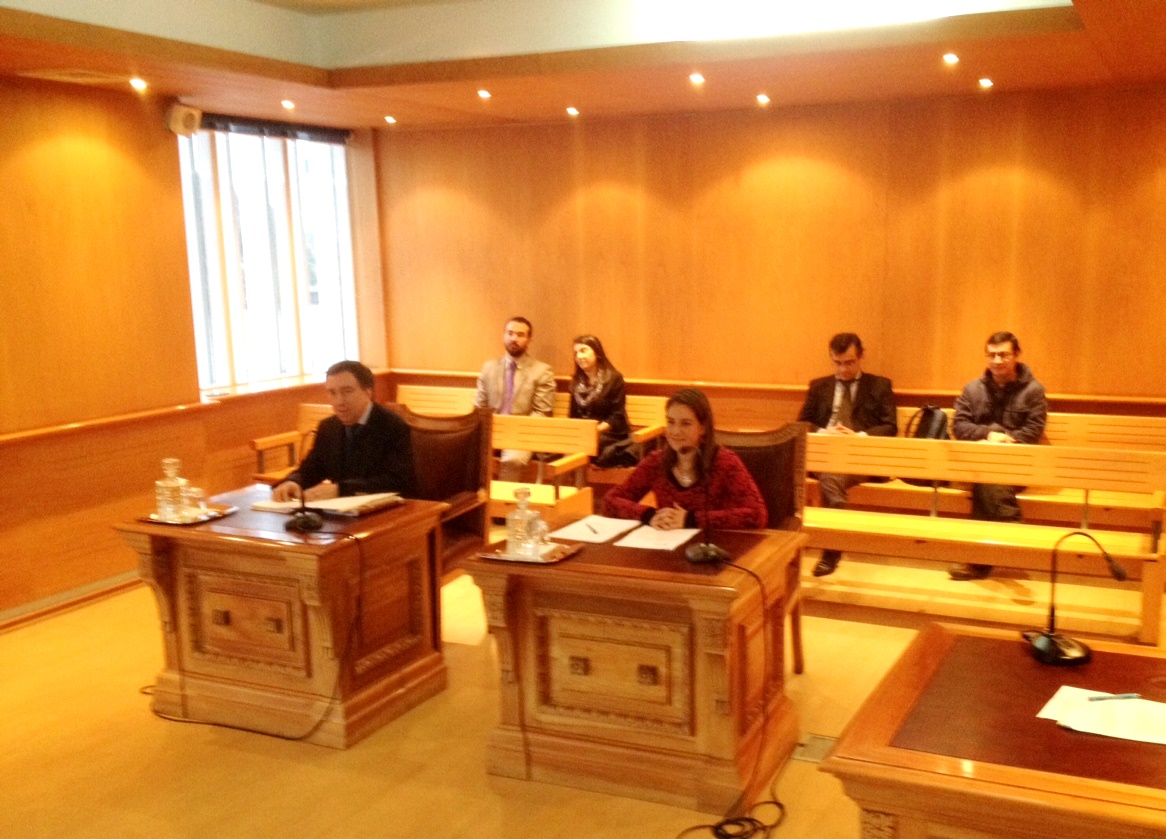 La audiencia se efectuó esta mañana en la Corte de Apelaciones de Valdivia