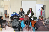 La primera actividad de este ciclo se realizó en el Centro de la Mujer, en Valdivia.