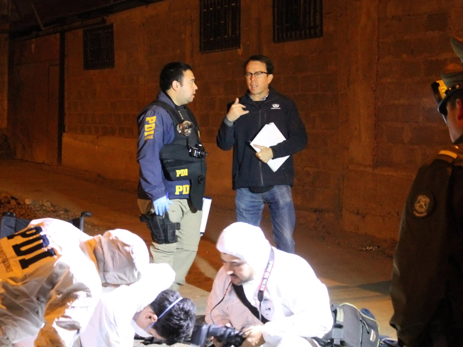 Las órdenes investigativas las dirigió en el lugar el fiscal de turno Ariel Guzmán Moya.