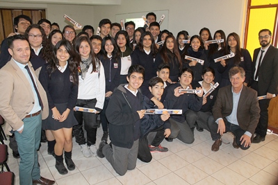 Los alumnos valoraron cada punto de la información entregada por los profesionales de la Fiscalía de Atacama.