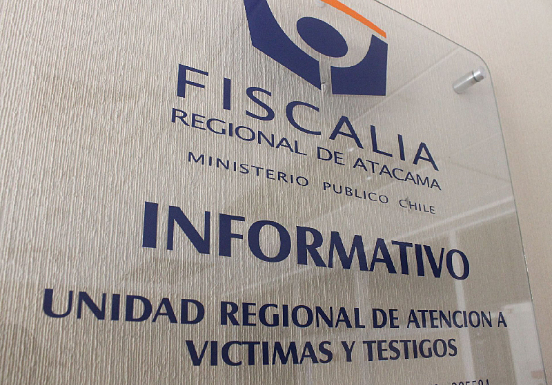 La Unidad de Atención a Víctimas de la Fiscalía de Atacama está realizando un amplio trabajo frente a este caso.