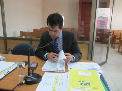 Fiscal Jefe de Calama,  Cristian Aliaga