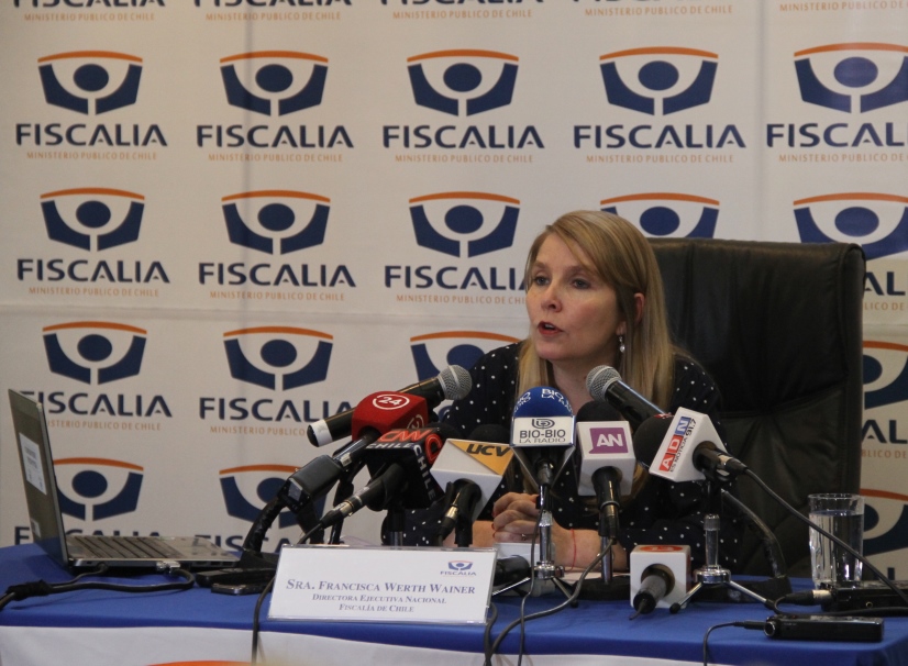 Francisca Werth, Directora Ejecutiva Nacional, encabezó entrega de balance estadístico