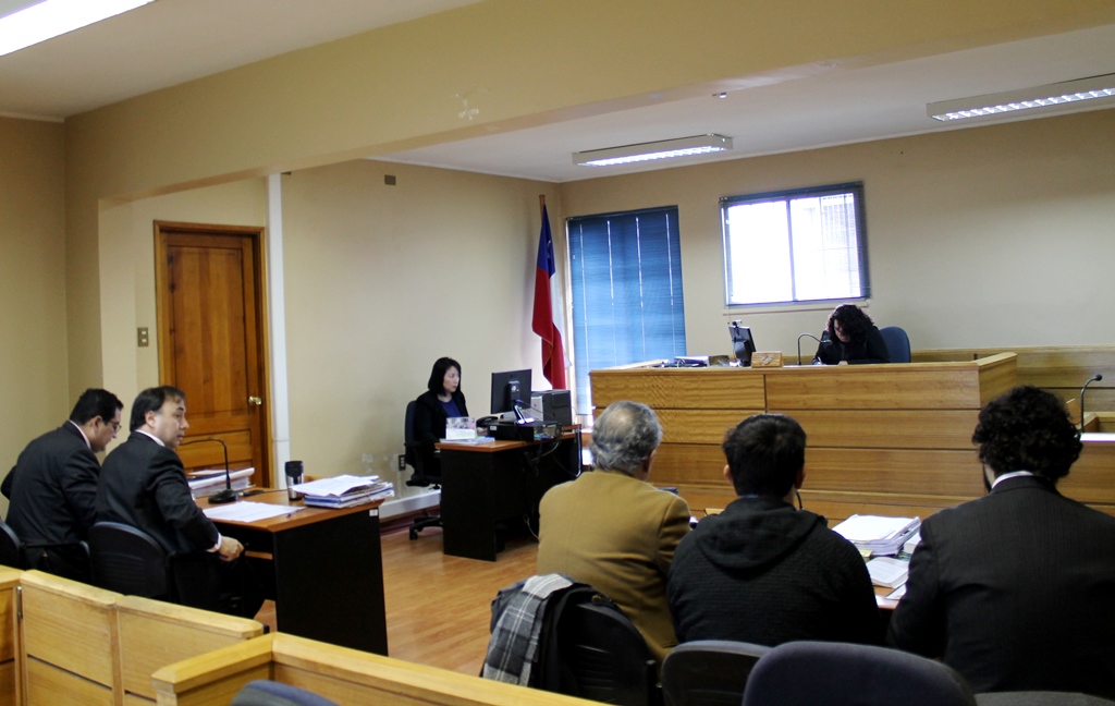 La audiencia de formalización se efectuó esta mañana.