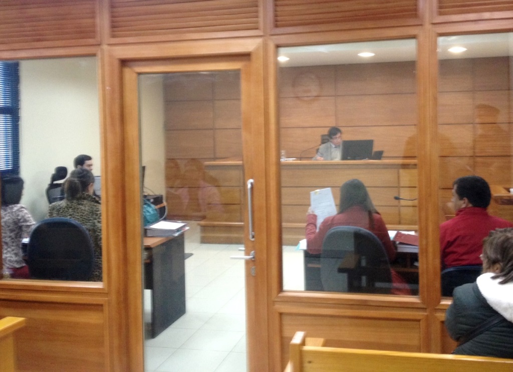 La preparación de juicio oral se efectuó en el Juzgado de Garantía de Valdivia