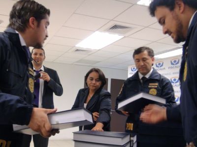 Fiscal Regional Occidente, Solange Huerta y equipo de la PDI