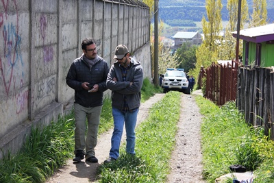 La menor fue hallada en la leñera de su domicilio, lugar hasta donde concurrió el Fiscal Regional y un psicólogo de la Fiscalía.