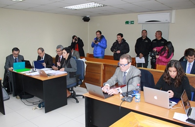 La audiencia duró más de 4 horas en el Juzgado de Garantía de Puerto Aysén. 