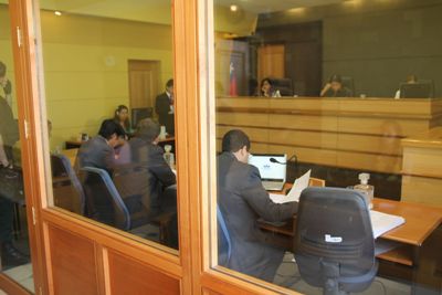 La audiencia se desarrolló en el Tribunal Oral de Copiapó ante fuertes medidas de seguridad por parte de Gendarmería.