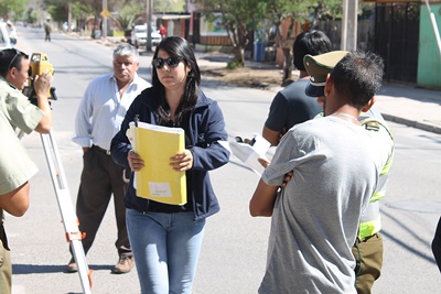 La diligencia en el lugar del accidente fue dirigida por la fiscal (s) Andrea Diaz.