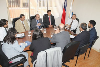 La importante reunión la encabezó el Fiscal Regional de Atacama, Alexis Rogat Lucero. 
