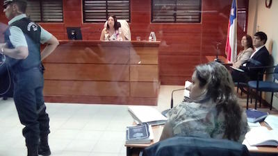 La fiscal subrogante Jócelyn Pacheco solicitó la ampliación de la detención por el máximo legal de tres días.