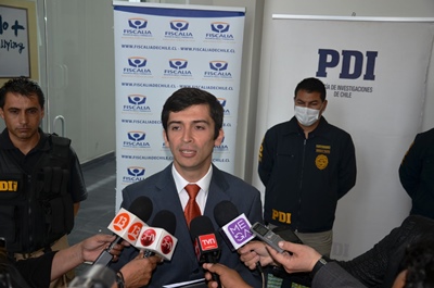 El Fiscal antidrogas Daniel Valenzuela dirigió la indagatoria junto a la PDI.