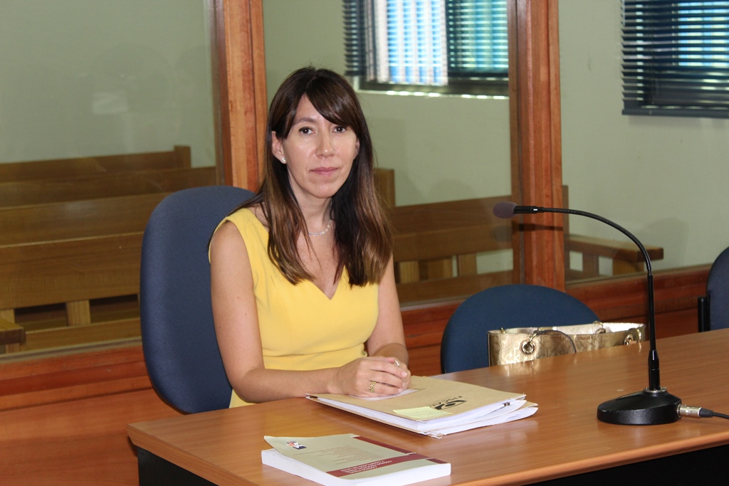 La fiscal María Consuelo Oliva dirigió la investigación de esta causa y llevó a juicio al imputado.