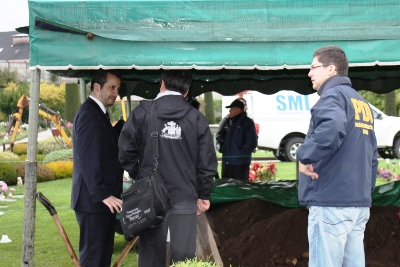  Fiscal Nain Lamas, en cementerio Parque de Las Esperanzas de Puerto Montt