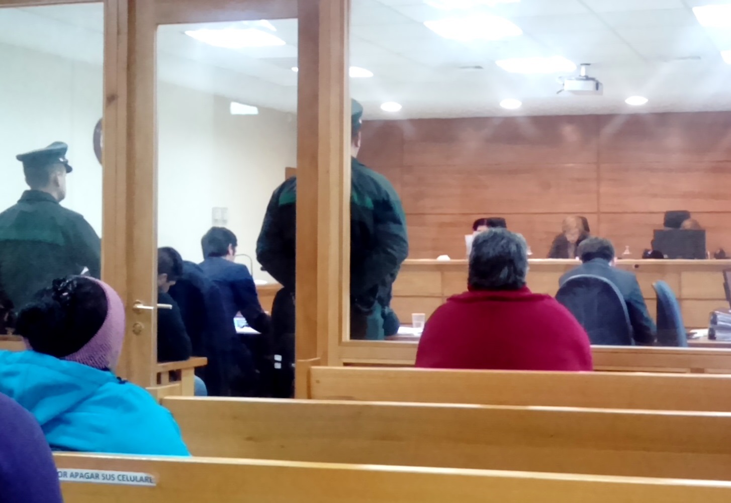 En el juicio oral fueron condenados los cuatro sujetos acusados por la Fiscalía de Mariquina.