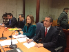 Los fiscales Rossana Folli y Miguel Ángel Orellana en el juicio oral. 