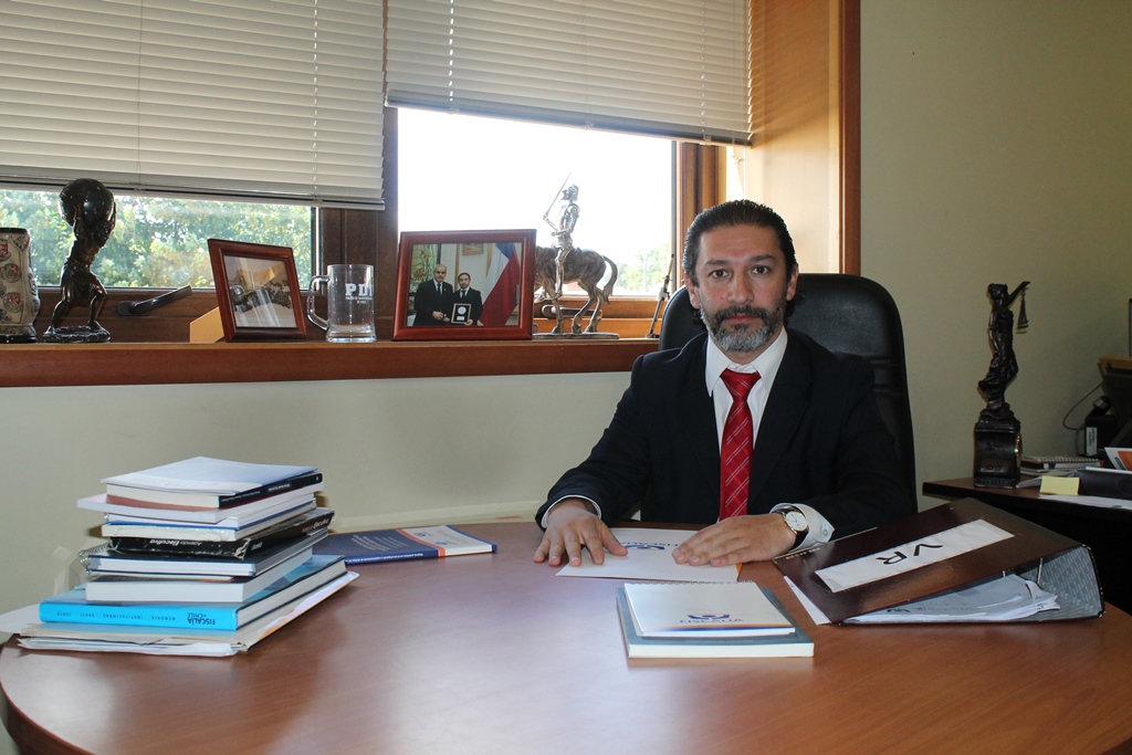 El fiscal jefe de Río Bueno, Sergio Fuentes.