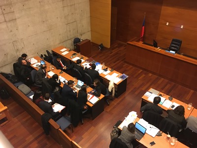 En el Séptimo Juzgado de Garantía se realizó la audiencia de formalización.