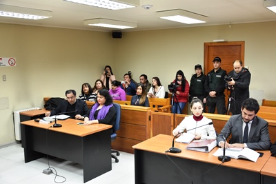 El hecho se registró en febrero de este año en la población Clotario Blest de Coyhaique. La audiencia de lectura se sentencia se efectuó esta tarde. 