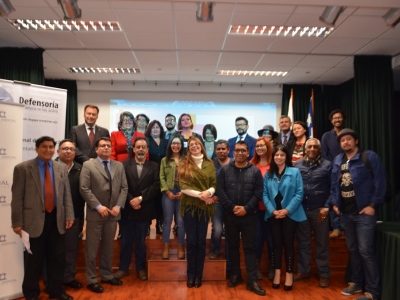 La actividad se realizó en el auditorio de la Universidad Santo Tomás.