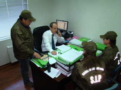 El hecho quedó al descubierto en horas de la mañana de hoy. Fiscal solicitó diligencias a la SIP de Carabineros. 