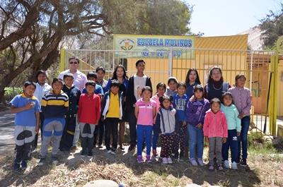 La Fiscal Regional se reunió con los alumnos de la Escuela de Molinos del valle de Lluta.