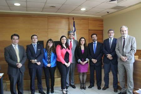 Al inicio del programa asistieron autoridades de la Fiscalía de Chile, Defensoría Penal, Senda y Poder Judicial, entre otras.