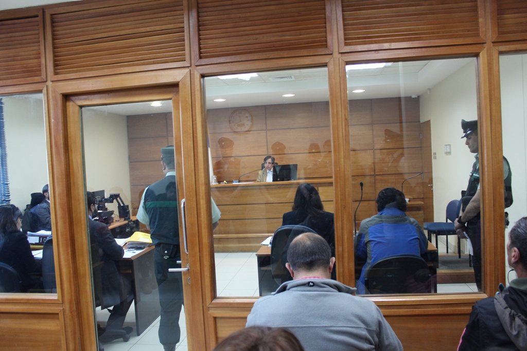 La formalización se efectuó hoy en el Juzgado de Garantía de Valdivia