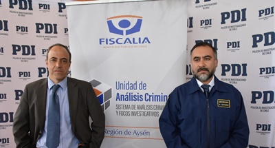 Hay dos detenidos: uno quedó en prisión preventiva, explicó el fiscal jefe de Sacfi, Patricio Jory, junto al comisario Pablo Astorga de la BIRO.