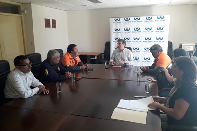 El Fiscal Regional de Atacama, Alexis Rogat, valoró en interés de la entidad por colaborar en investigaciones que dirija la Fiscalía. 