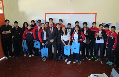 Estudiantes de Chañaral conocieron el trabajo de la Fiscalía y alcances de la Ley de Responsabilidad Adolescente. 