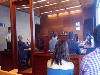 Fiscales Patricio Cooper y Esteban Silva expusieron en la audiencia los antecedentes de las indagatorias realizadas.