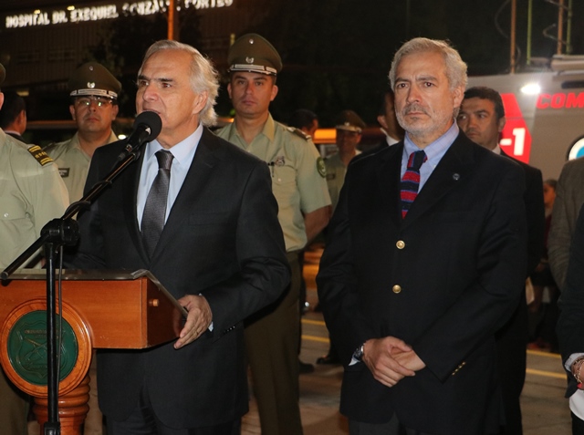 Encuentro Fiscal Regional Metropolitano Sur, Raúl Guzmán y Ministro del Interior, Andrés Chadwick