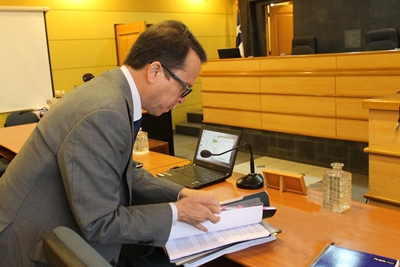 La audiencia de formalización de cargos fue asumida por el fiscal adjunto de Copiapó Ariel Guzmán Moya.