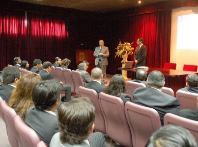 La actividad se realizó en el auditorio del cuartel policial en Iquique