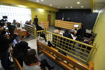 La audiencia se desarrolló en la Segunda Sala del Juzgado de Garantía de Copiapó. 