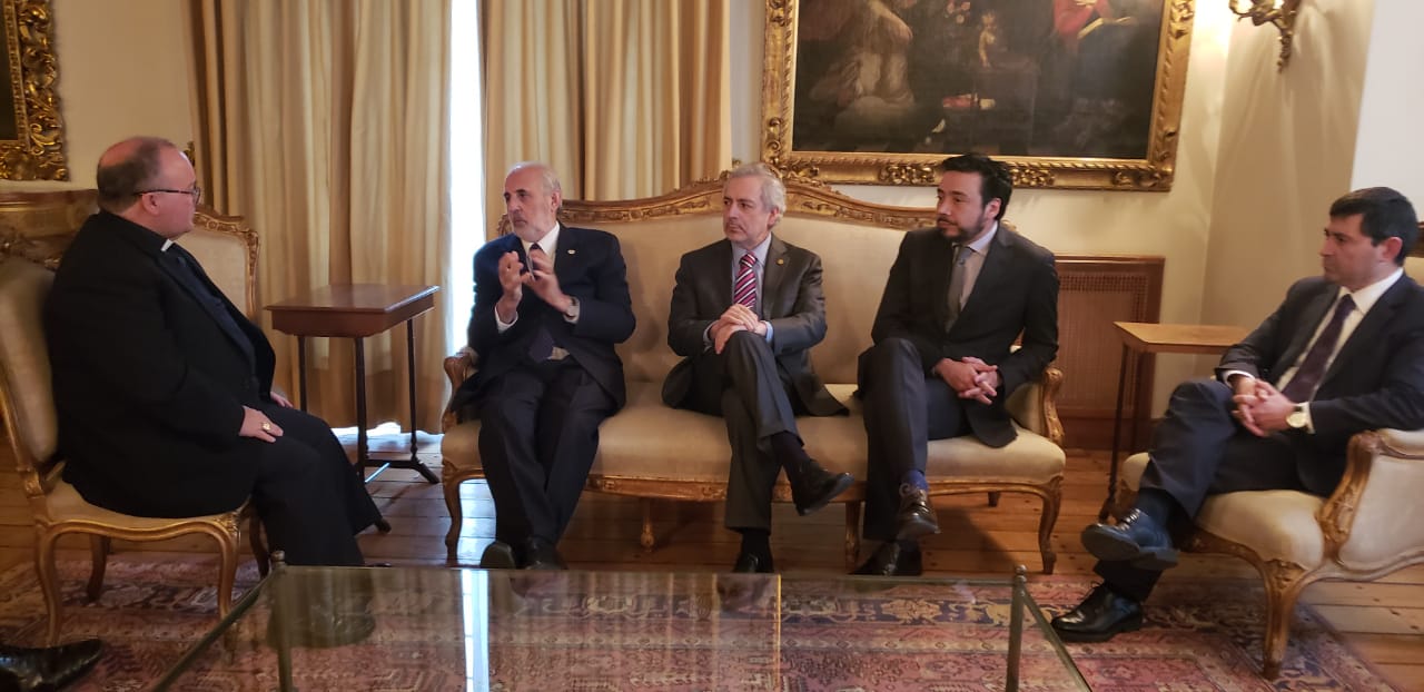 Reunión del Fiscal Nacional con Monseñor Scicluna