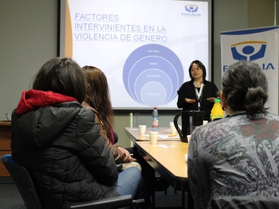 Taller de Programa "Yo sigo adelante" para víctimas de violencia de género (archivo).