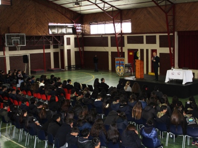 Estudiantes colegio San Esteban 