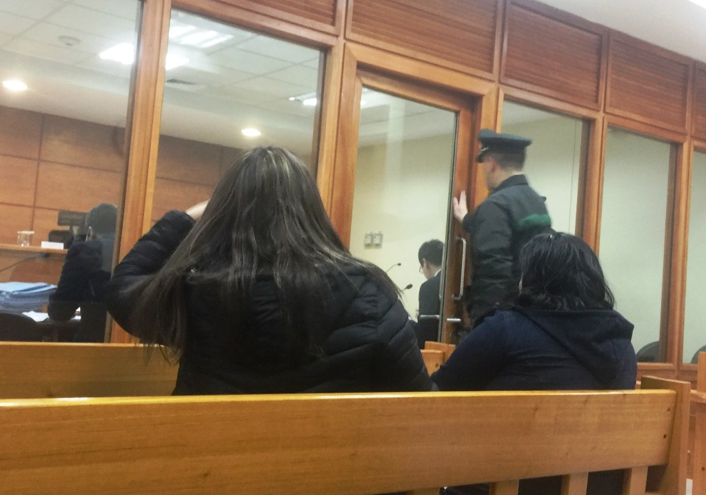 La formalización se efectuó este mediodía en el Juzgado de Garantía de Valdivia.