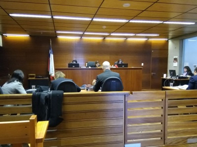 El juicio se desarrolló en el Tercer Tribunal Oral de Santiago.