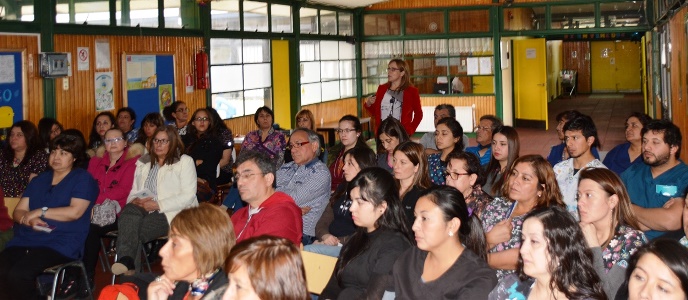 charla a docentes