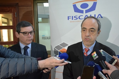 El Fiscal Patricio Jory explicó que los hechos afectaron el 2017 a empresas, obras en construcción, un taller y una casa.