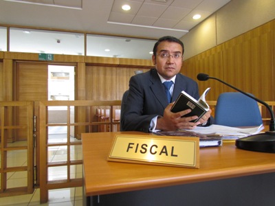 El fiscal Rodrigo Céspedes formalizó la investigación.