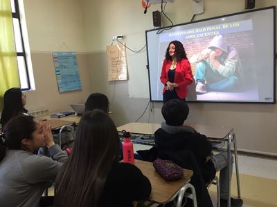 Charla Liceo Luis Alberto Barrera