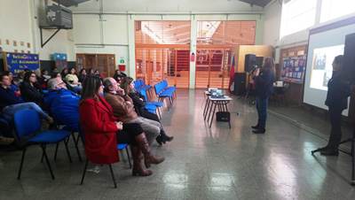 Charlas en Punta Arenas, Cerro Sombrero y San Gregorio