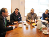 Fiscal Regional Marcos Emilfork encabezó reunión con Onemi y PDI sobre labores de búsqueda en Villa Santa Lucía.