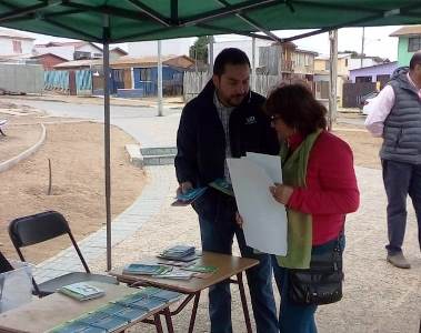 En Los Vilos la Fiscalía también estuvo presente